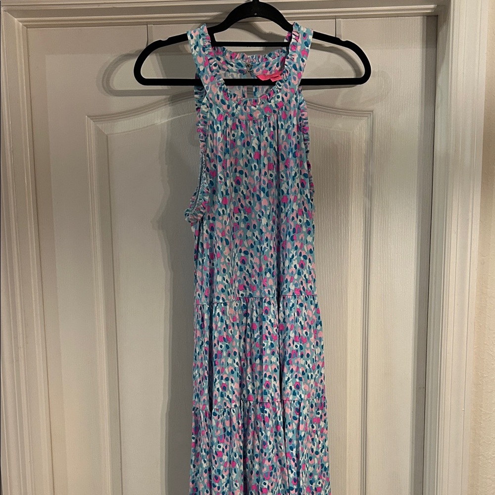 Lilly Pulitzer women’s Floral Dress - Blue and Pink